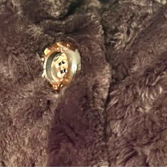 Vintage Birger Christensen for Saks Fifth Avenue Brow Rabbit Fur Coat, Sz L - Picture 5 of 7